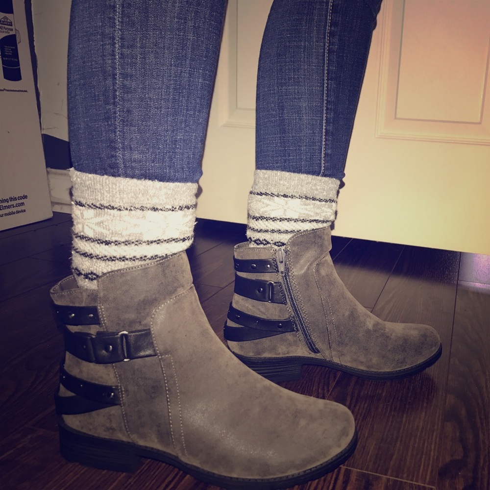 Gray Sonoma Booties