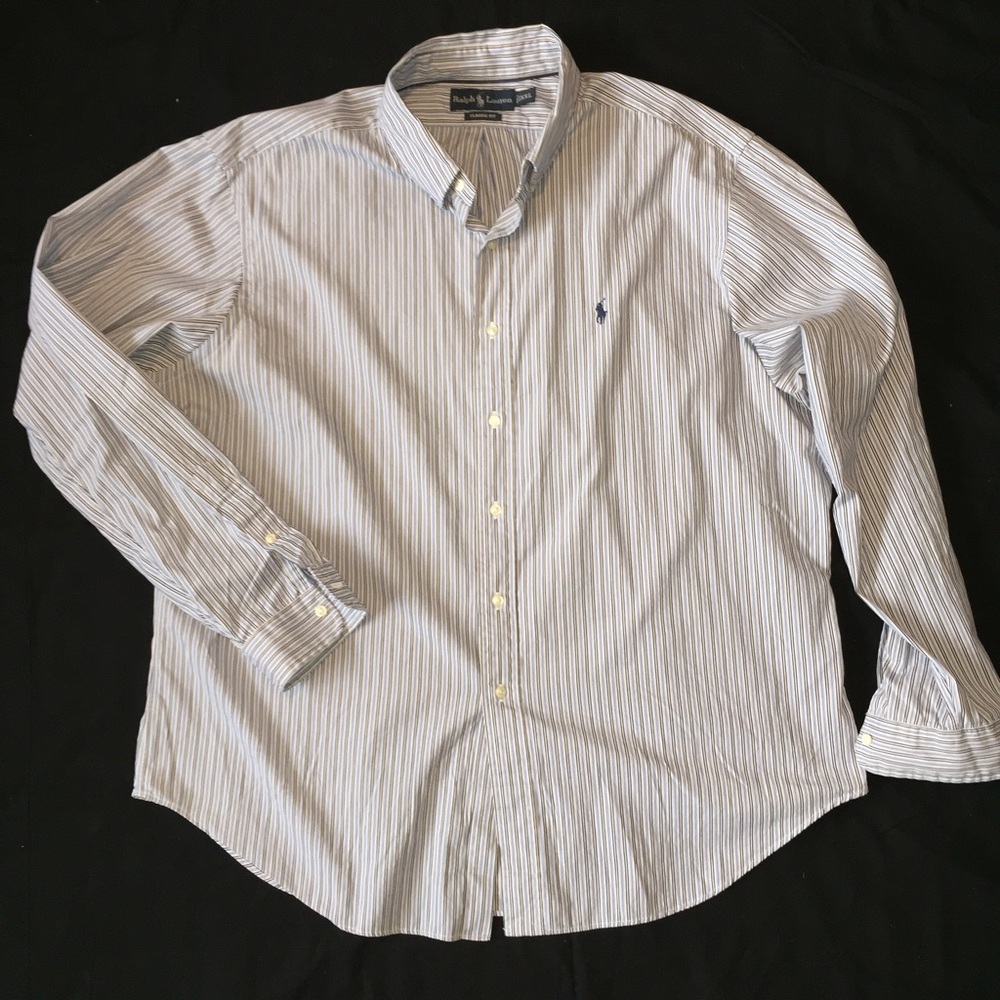 🎉HP🎉 Ralph Lauren Classic fit mens dress shirt