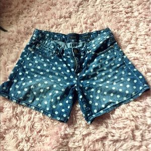 Jessica Simpson polka dot shorts
