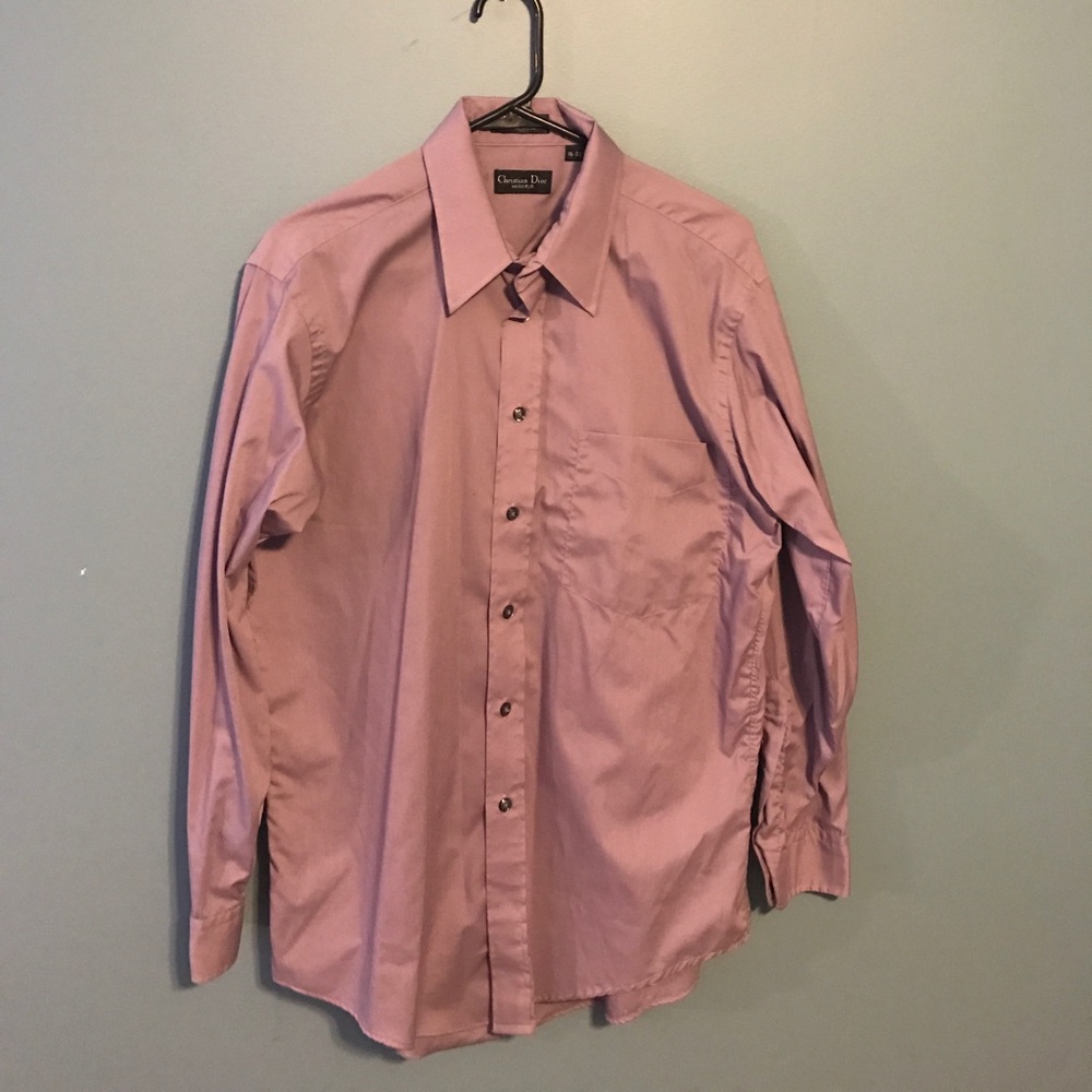 Purple Christian Dior Button Down