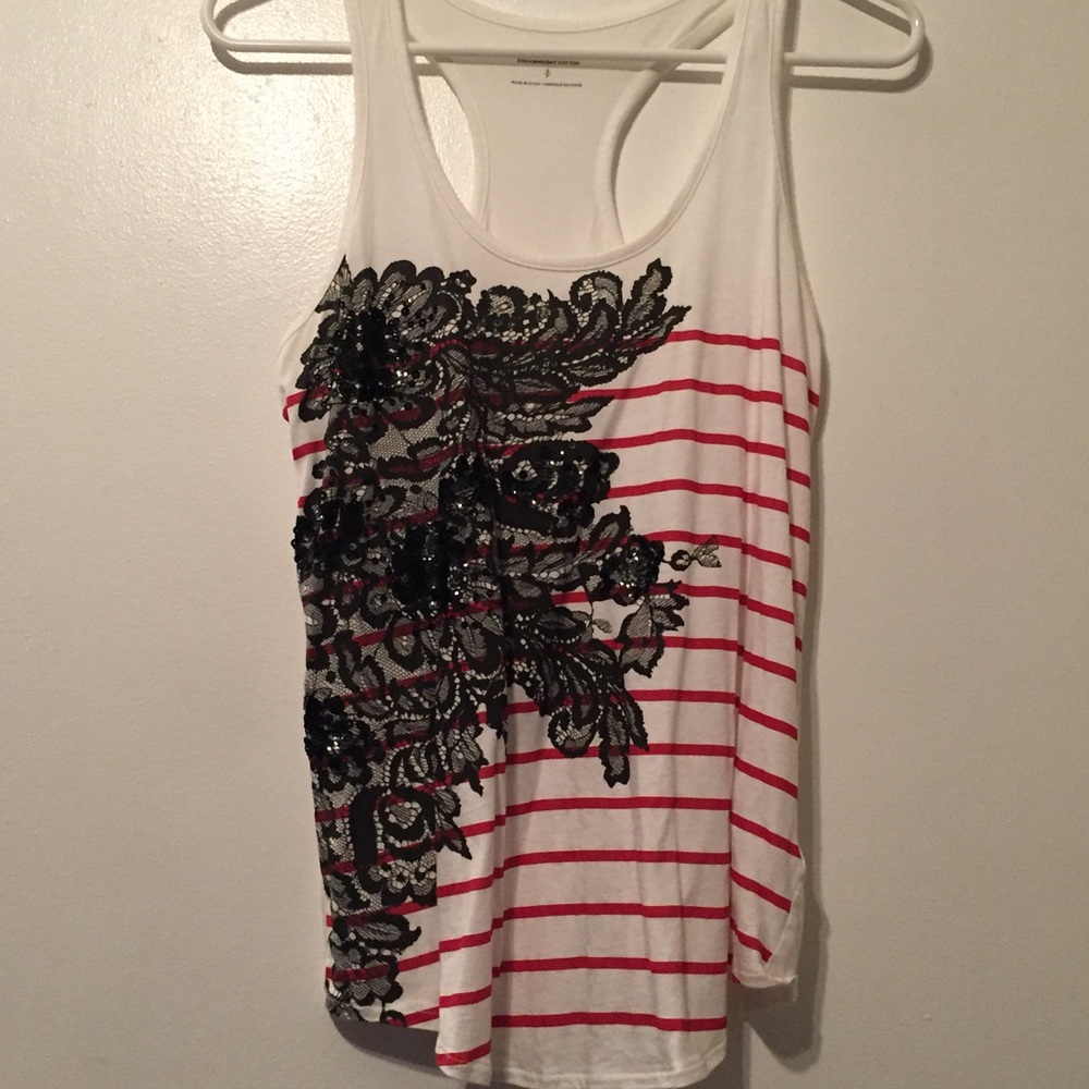 Express racerback small tank