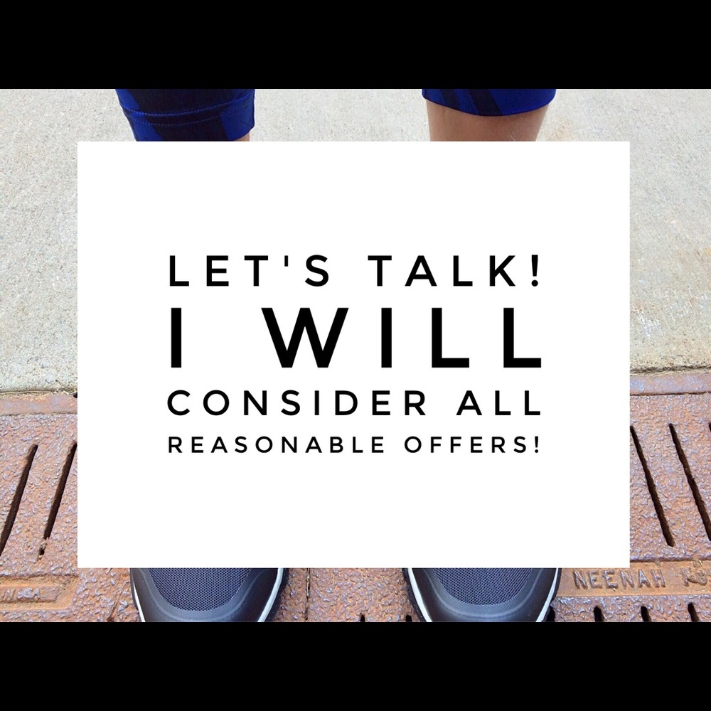 Let's talk! I will consider all reasonable offers!