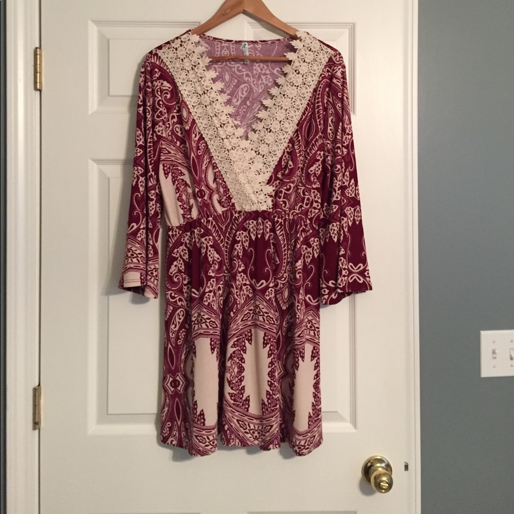 Flowy Bohemian Dress
