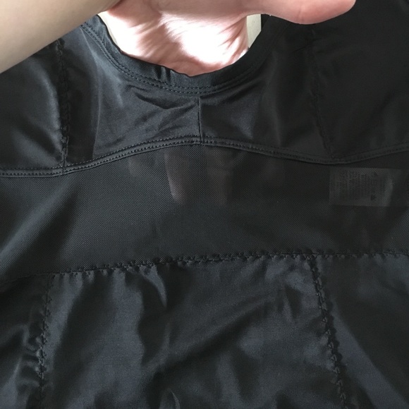 BNWT Vampy Black Partially Sheer Shaper Slip Dress - Picture 3 of 6