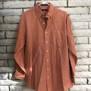 Nautica Orange Men's Button Down