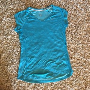 Blue Dri-Fit T shirt