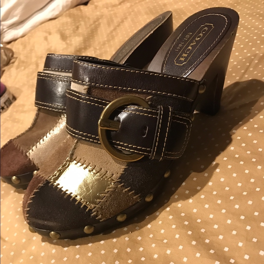 COACH clogs