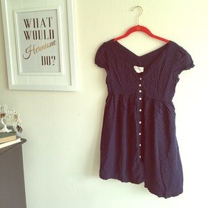 Ralph Lauren Star Print Babydoll Dress