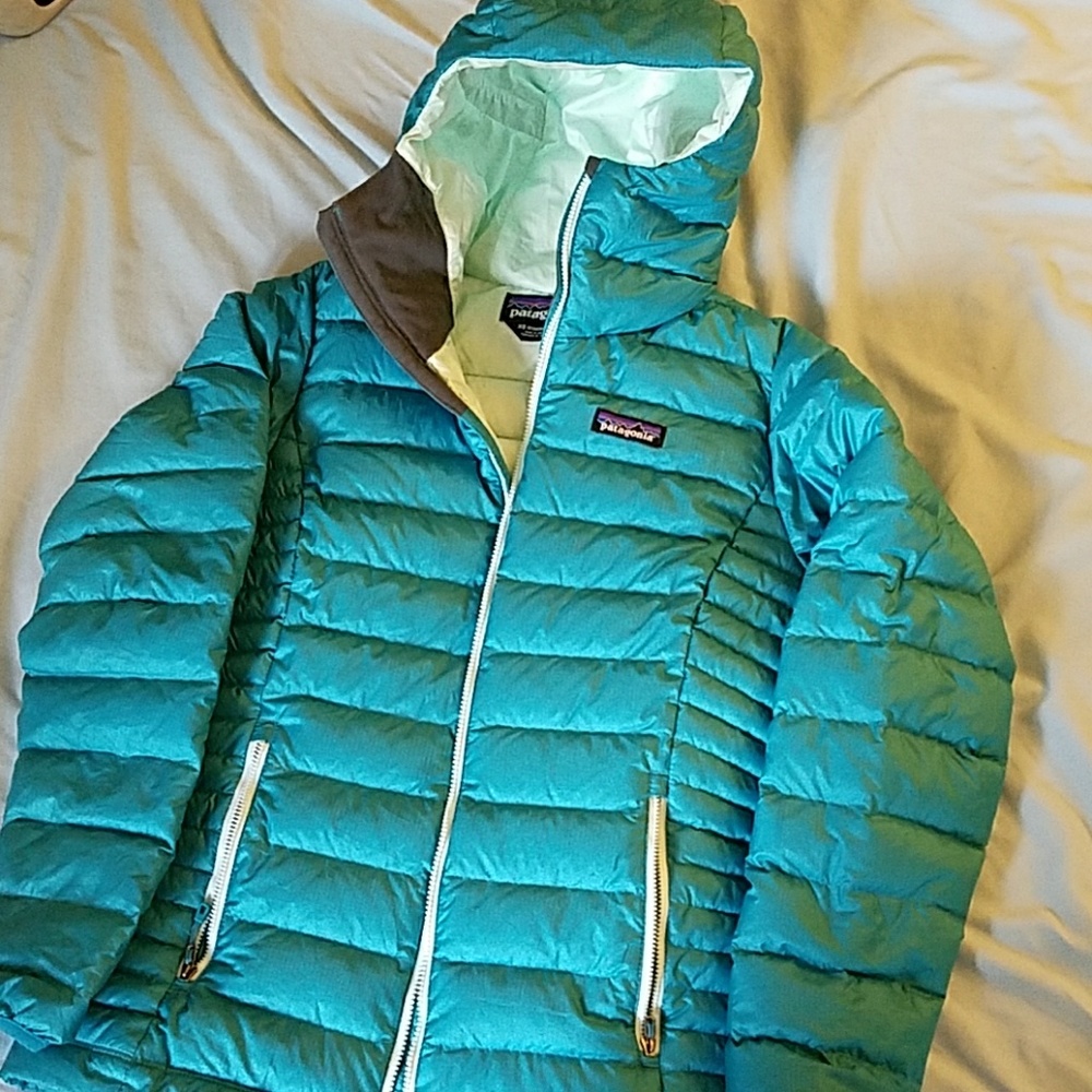 Teal Patagonia jacket