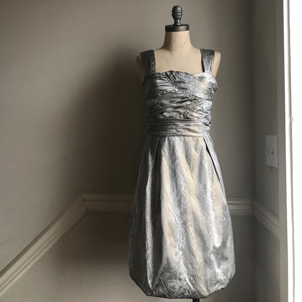 Diane Von Furstenberg Snakeskin Print Dress