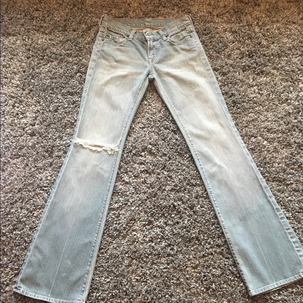 7 for all mankind jeans!
