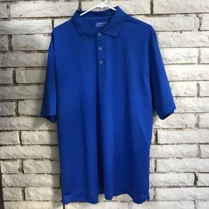 Nike Golf - Men's Polo - XL - Royal Blue - Dri Fit