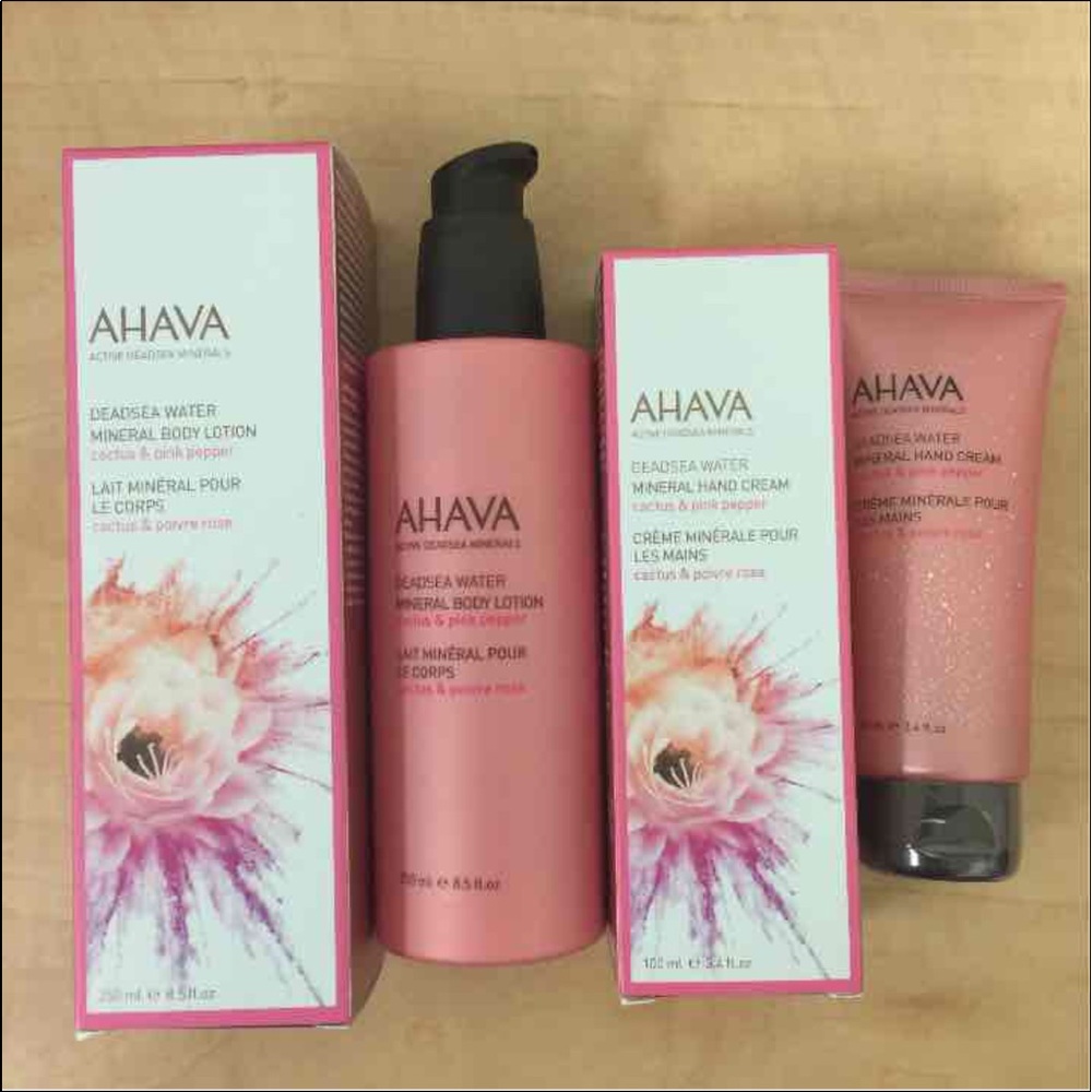 Ahava Cactus & Pink Pepper Lotion Duo