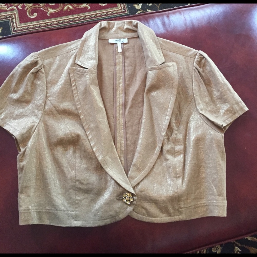 Gold Short Jacket