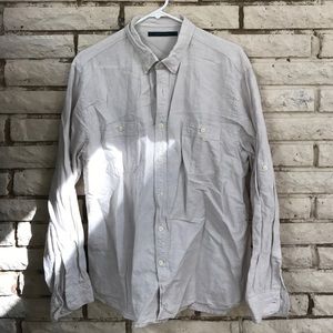 Perry Ellis - Linen Button Down - Men's - XL