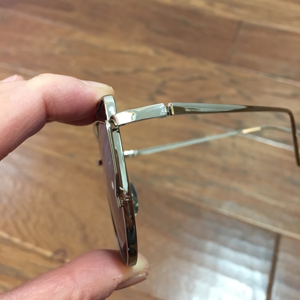 Pink Cat Eye Aviator Sunglasses - Picture 2 of 4