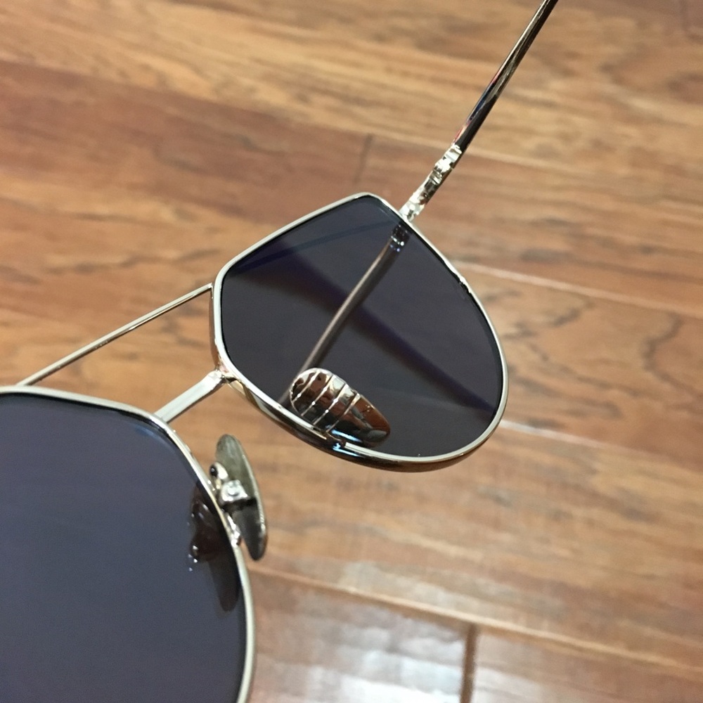 Pink Cat Eye Aviator Sunglasses - Picture 3 of 4