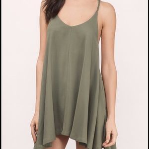 Olive green small Tobi dress