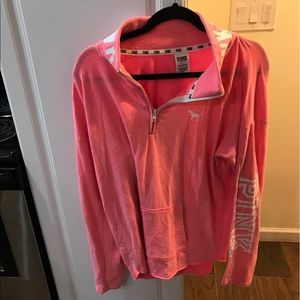 Victoria's Secret pink quarter zip!