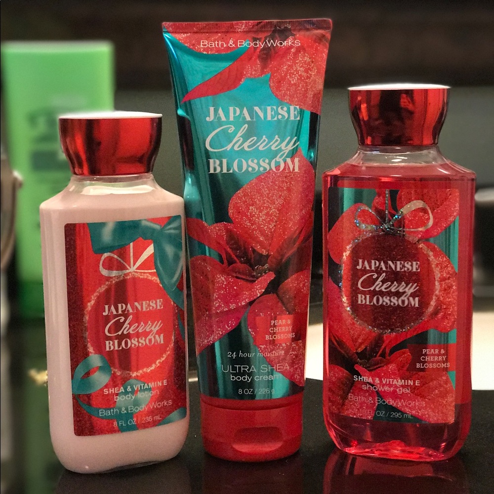 Japanese Cherry Blossom Bath and Body Works