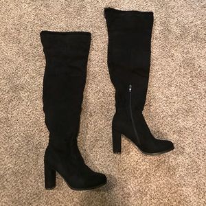Over the knee boots