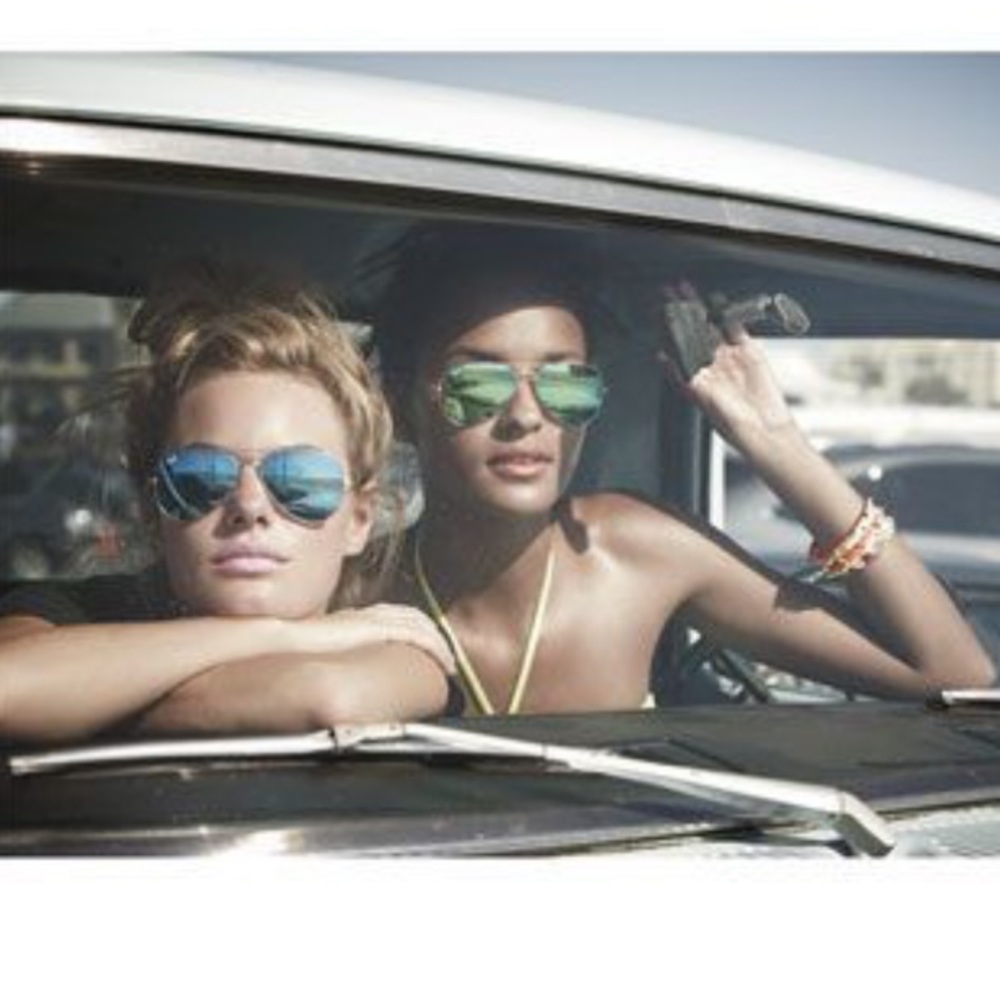 Brand new polarized ray bans aviator sunglasses