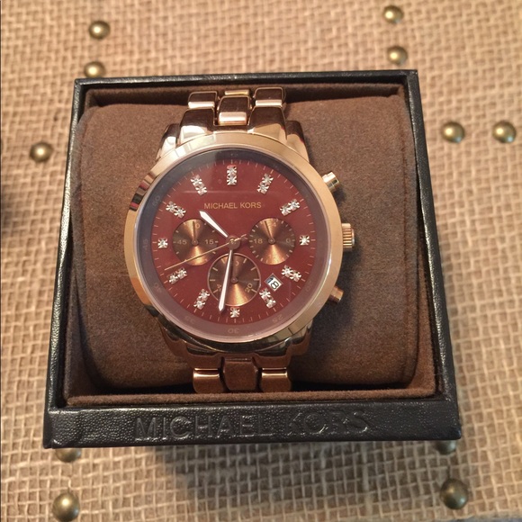 Michael Kors Rose Gold Watch