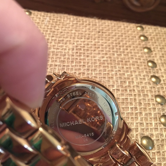 Michael Kors Rose Gold Watch
