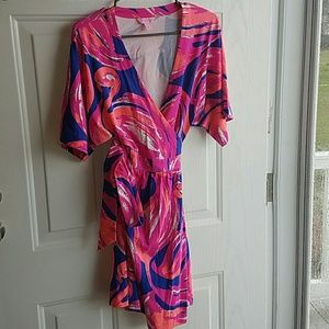 Lilly Pulitzer wrap dress