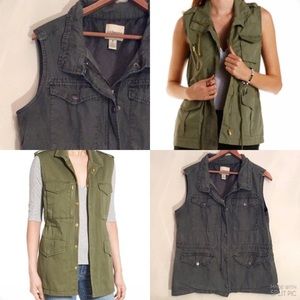BASSDISTRESSED UTILITY VESTOLIVELIKE NEW BASSDISTRESSED UTILITY VESTOLIVELIKE NEW