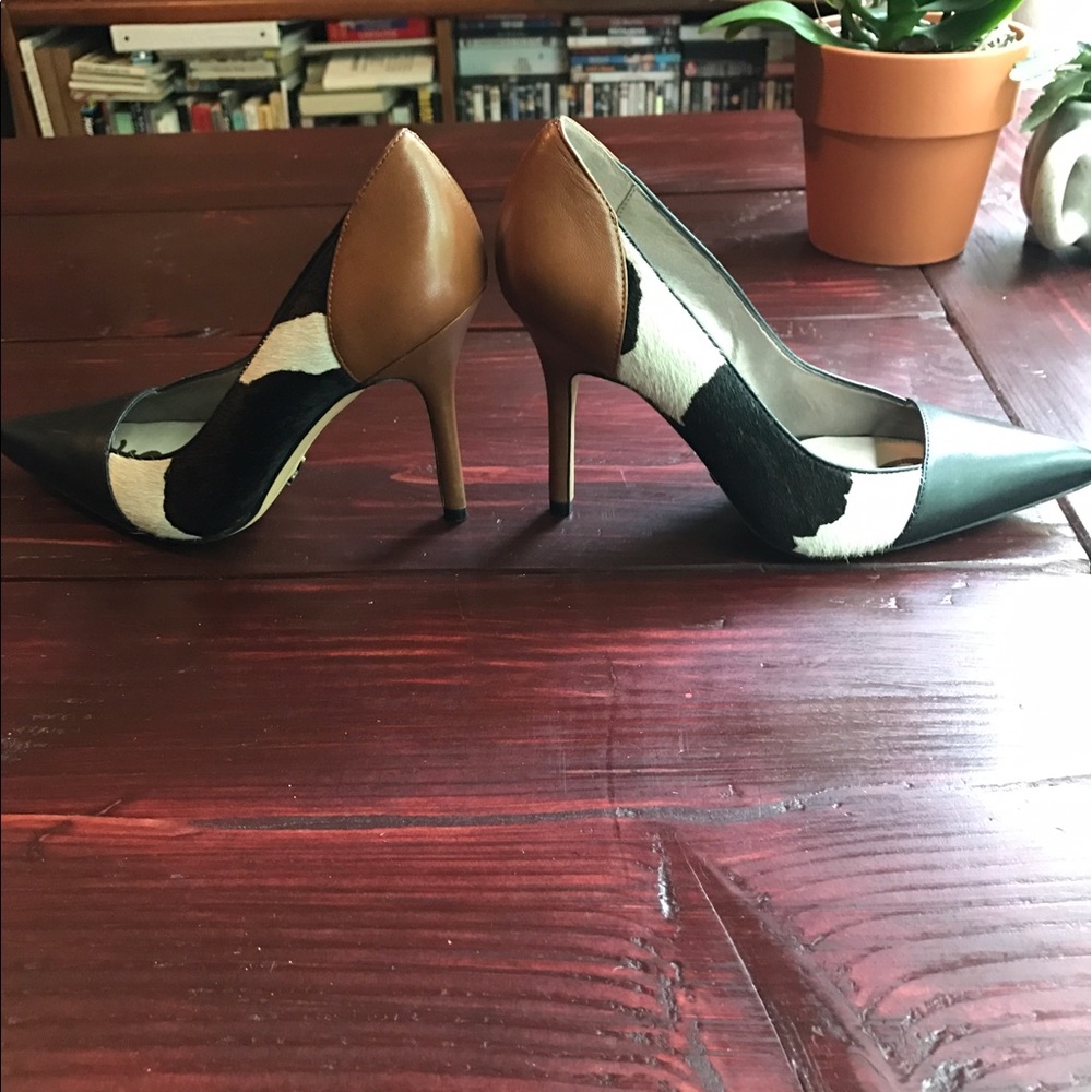Sam Edelman Desiree Heels Genuine Leather Size 6