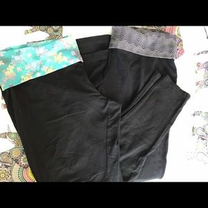 Black Leggings & Yoga Pants XXL