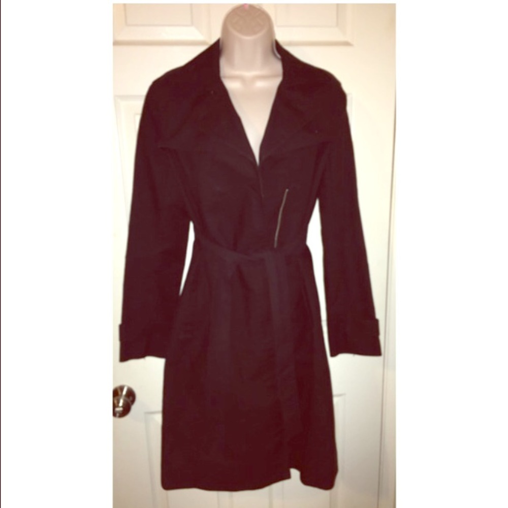 Black belted jacket