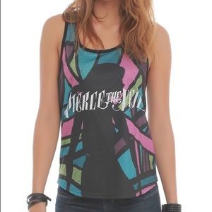 Pierce The Veil Racerback Tank Top Stained Glass