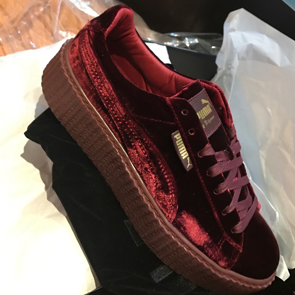 Rihanna Fenty Puma Velvet Creeper NWB
