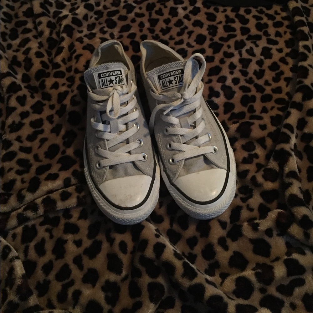 Converse - Grey and white