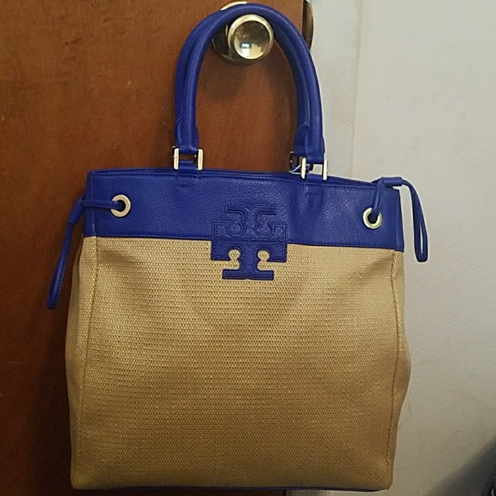 TORY BURCH SUMMER STRAW BAG