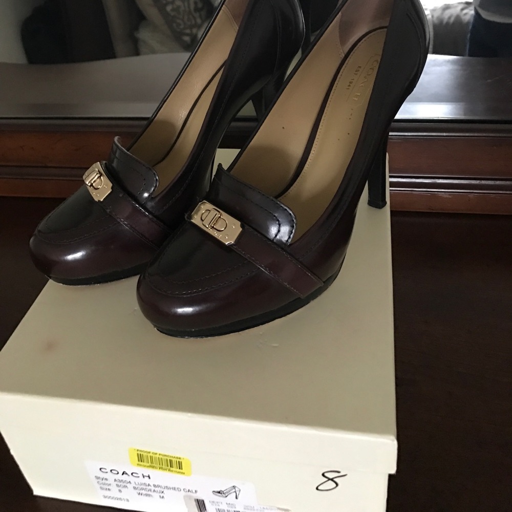 Coach heels