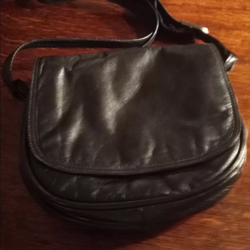 Small TULA black handbag  leather