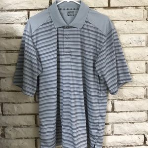 Dry Fit - Men's Polo - Grey - Large