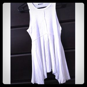 White flowy tank top: target