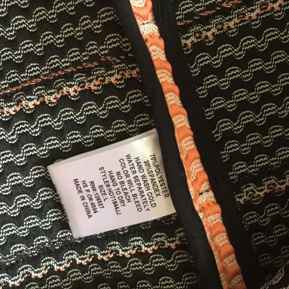 Coral Rubber Strapless Dress - Picture 6 of 6