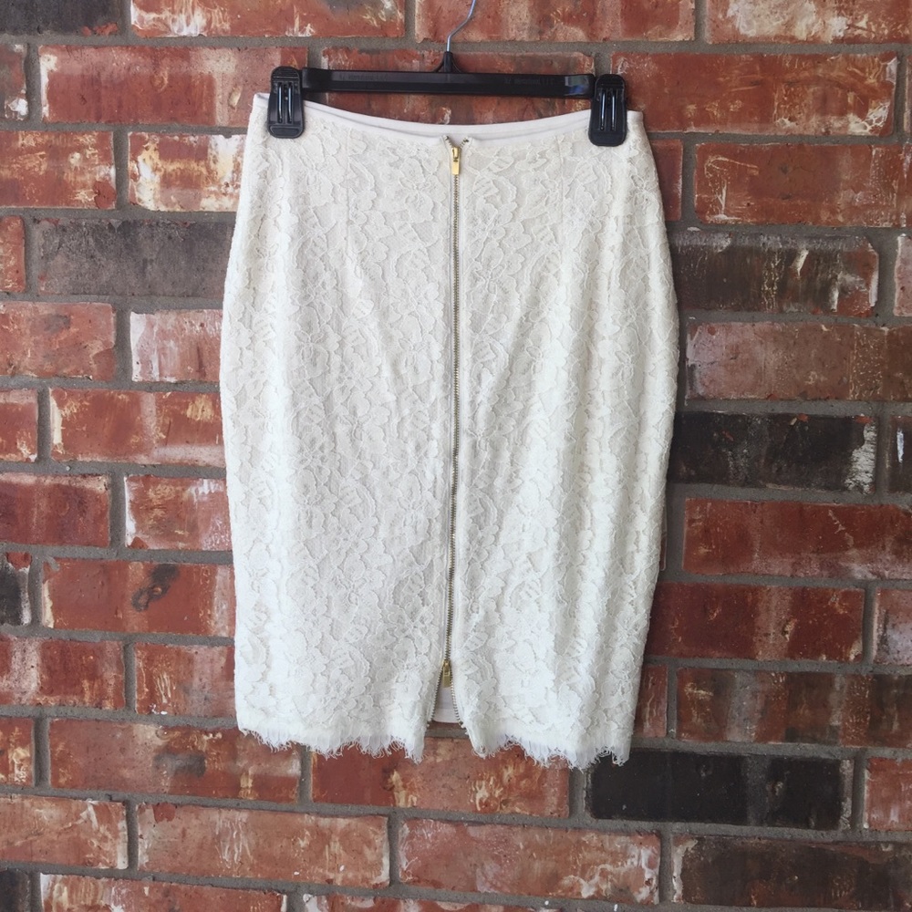 Diane Von Furstenberg Lace skirt.