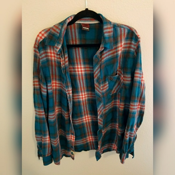 Tony Hawk Tops - Plaid Button Up