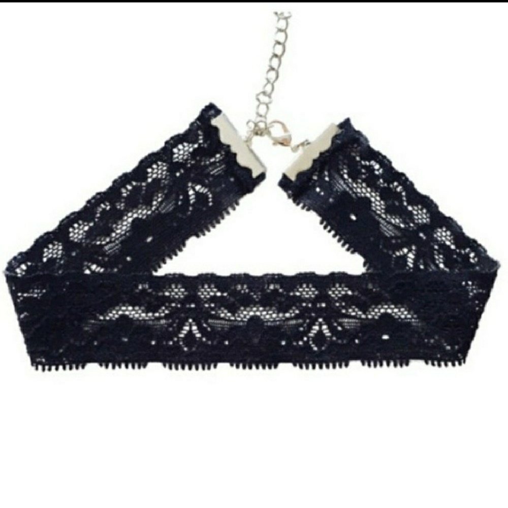 Stretch Lace Choker - Picture 2 of 2