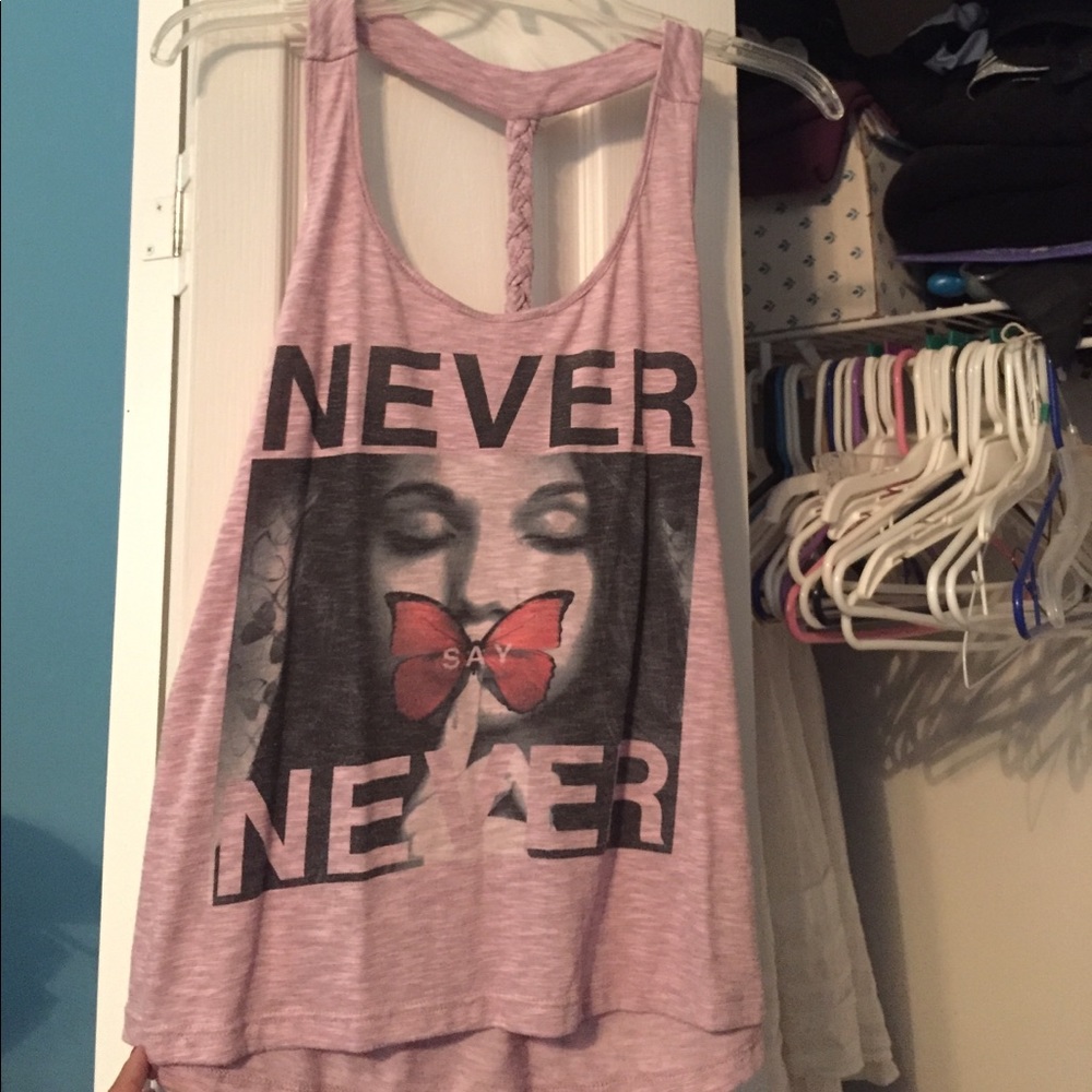Pink tank top