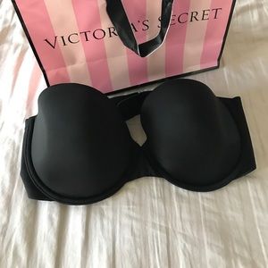 Victoria's Secret Lined Strapless Bra (36D)