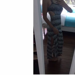 UrbanOutfitters YaYa NomDePlume cut out Maxi dress