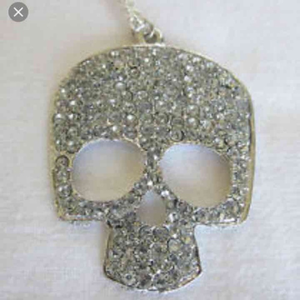 Giant skull necklace