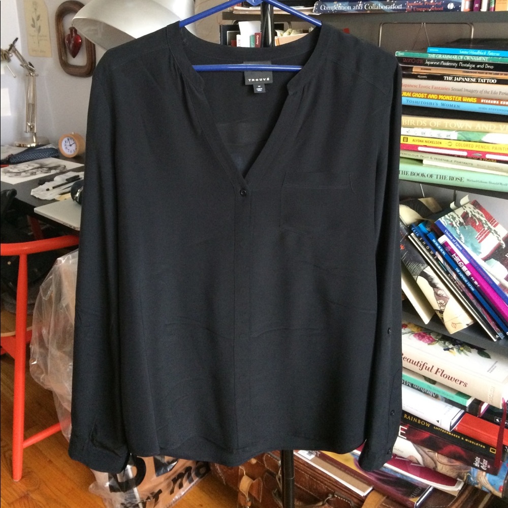 Trouve long sleeved blouse